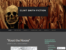 Tablet Screenshot of clintsmithfiction.com